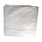 Mixed-race sheet with JPG monogram.