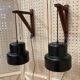 Pair of modular wall lights by jo hammerborg "design 1950".
