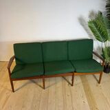 Vintage three-seater canapé by Svend Aage Eriksen for Glostrup Møbelfabrik – Danish design from the 1960s.