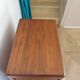Art Deco chest of drawers in dark wood with 3 drawers, 1950s