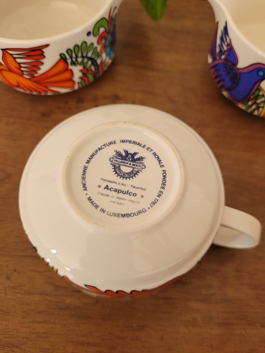 Set of 3 Villeroy and Boch Acapulco milk jugs / creamers