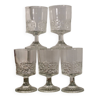 70s stemware