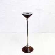Bougeoir scandinave forme diabolo 1970
