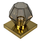 1960s 1970s Wall Sconce Wall Light from Glashütte Limburg Germany Design