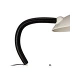 Space Age UFO Lamp - White Vintage Adjustable Desk Light 1980s | Retro Disc Lamp | Belgium Design