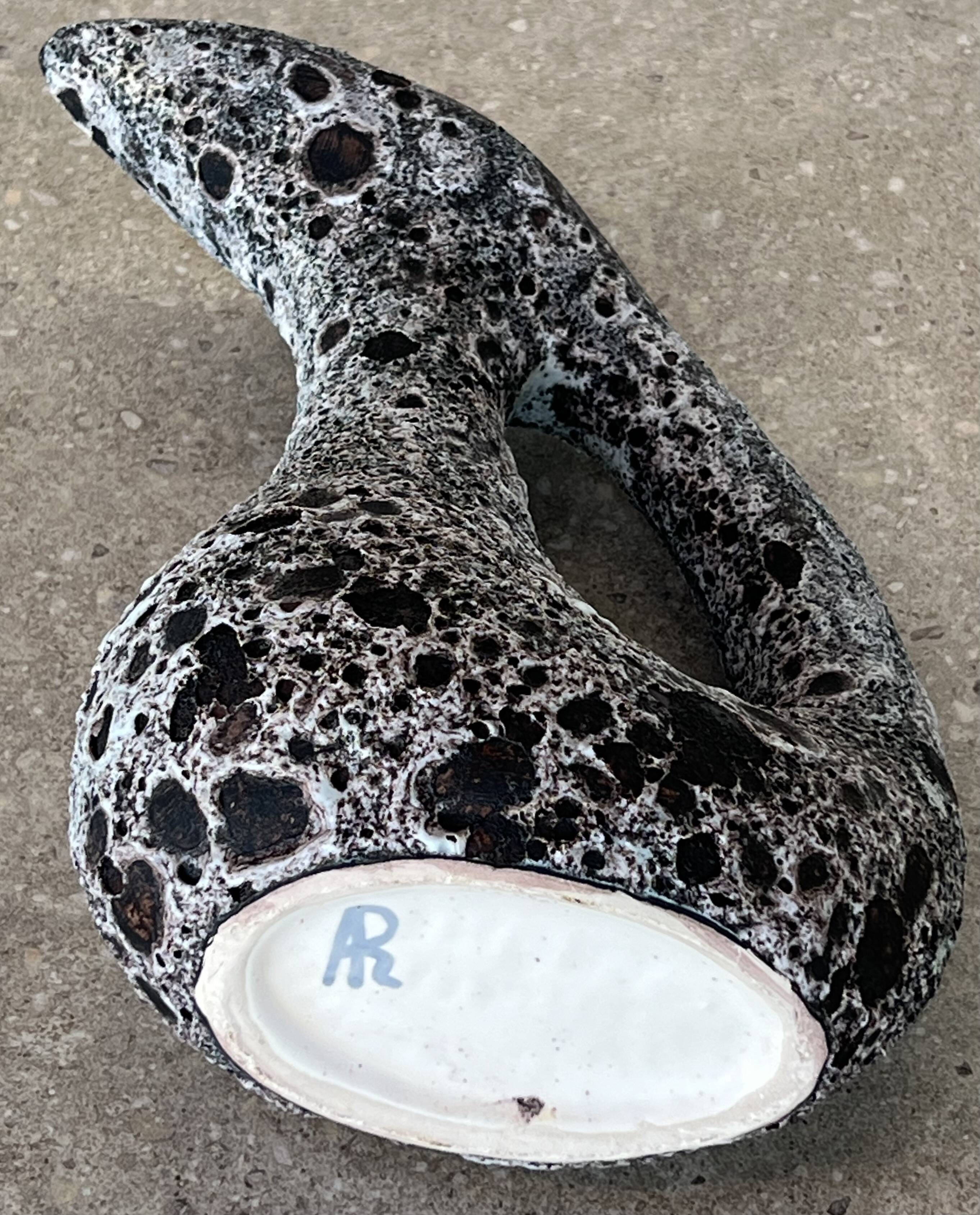 Ceramic pitcher by Annette Roux, France 1960s