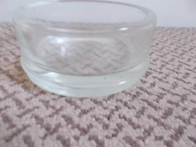 Round ashtray pocket tray Lumax Le Corbusier