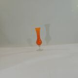 Opaline glass crystal vase