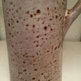 Stoneware orangeade set with a large pitcher and 6 glasses