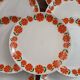 13 vintage flat plates from Moulin des Loups