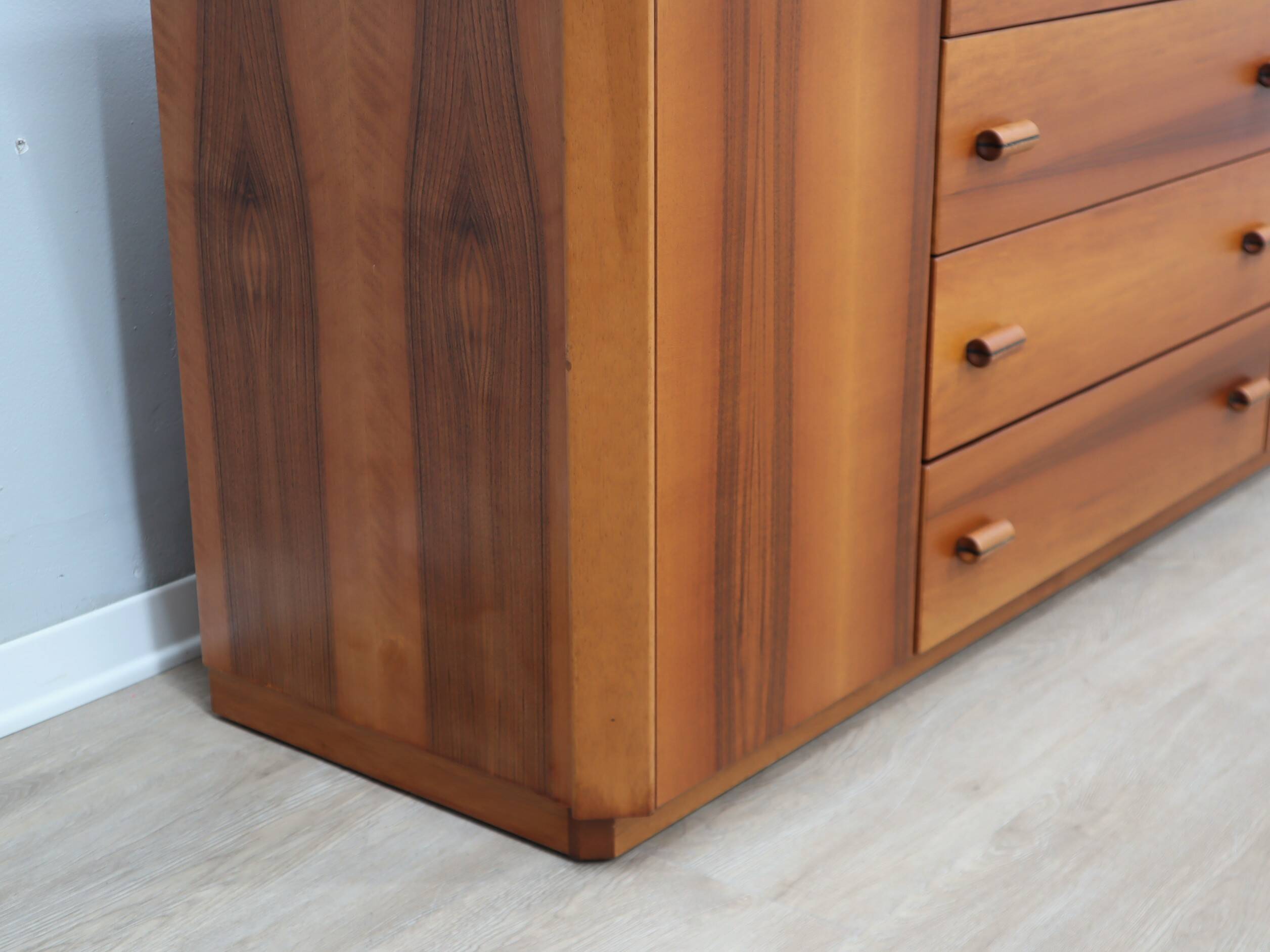 1970s Italian design brutalist-modernist geometric sideboard