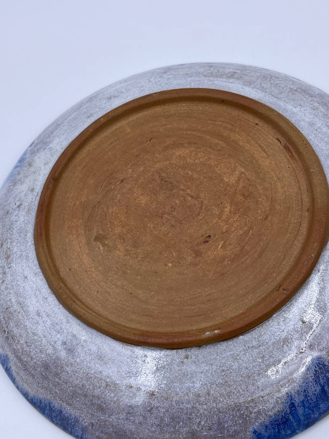 Set of 2 earthenware soup plates