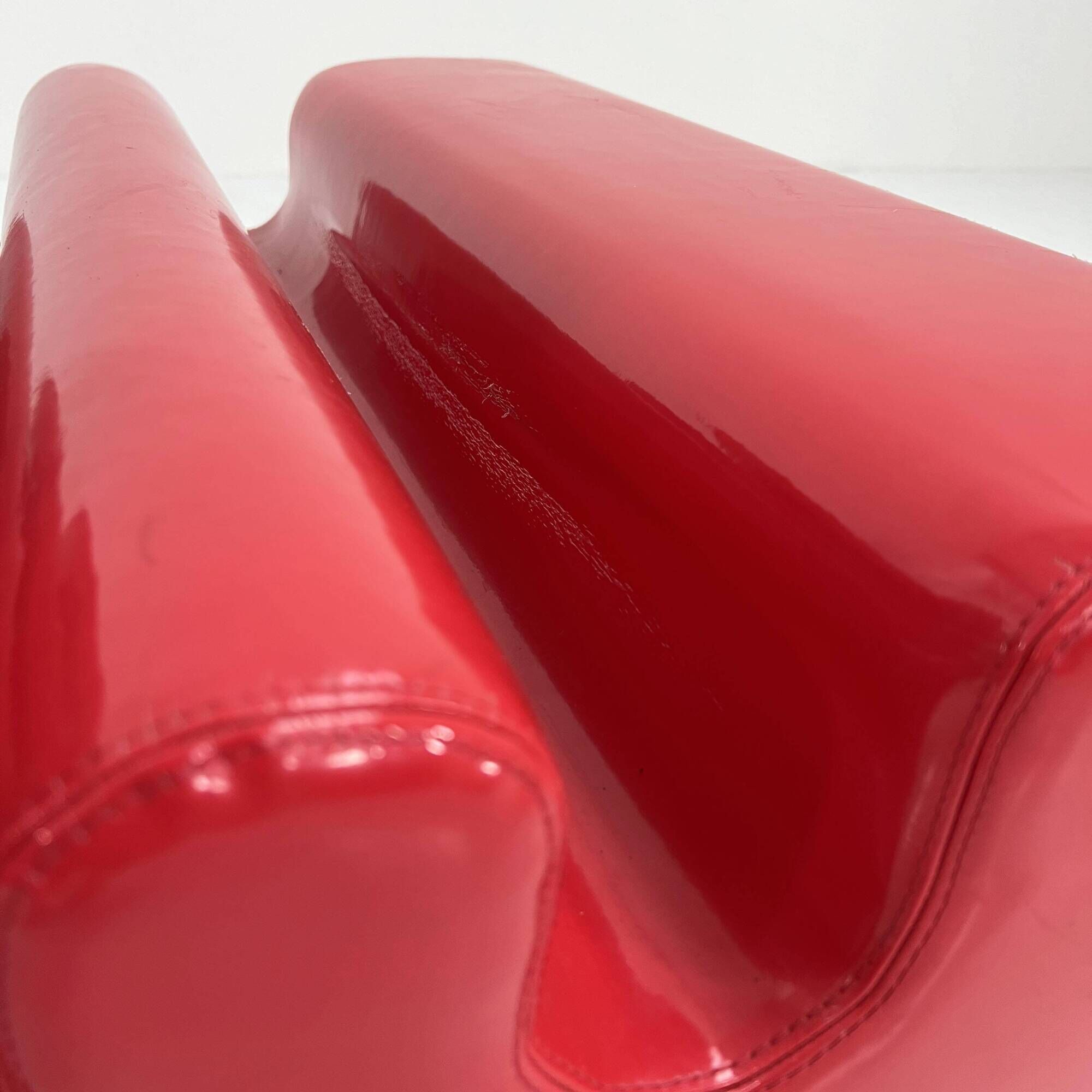 Red Karelia Armchair by Liisi Beckmann for Zanotta, 1970