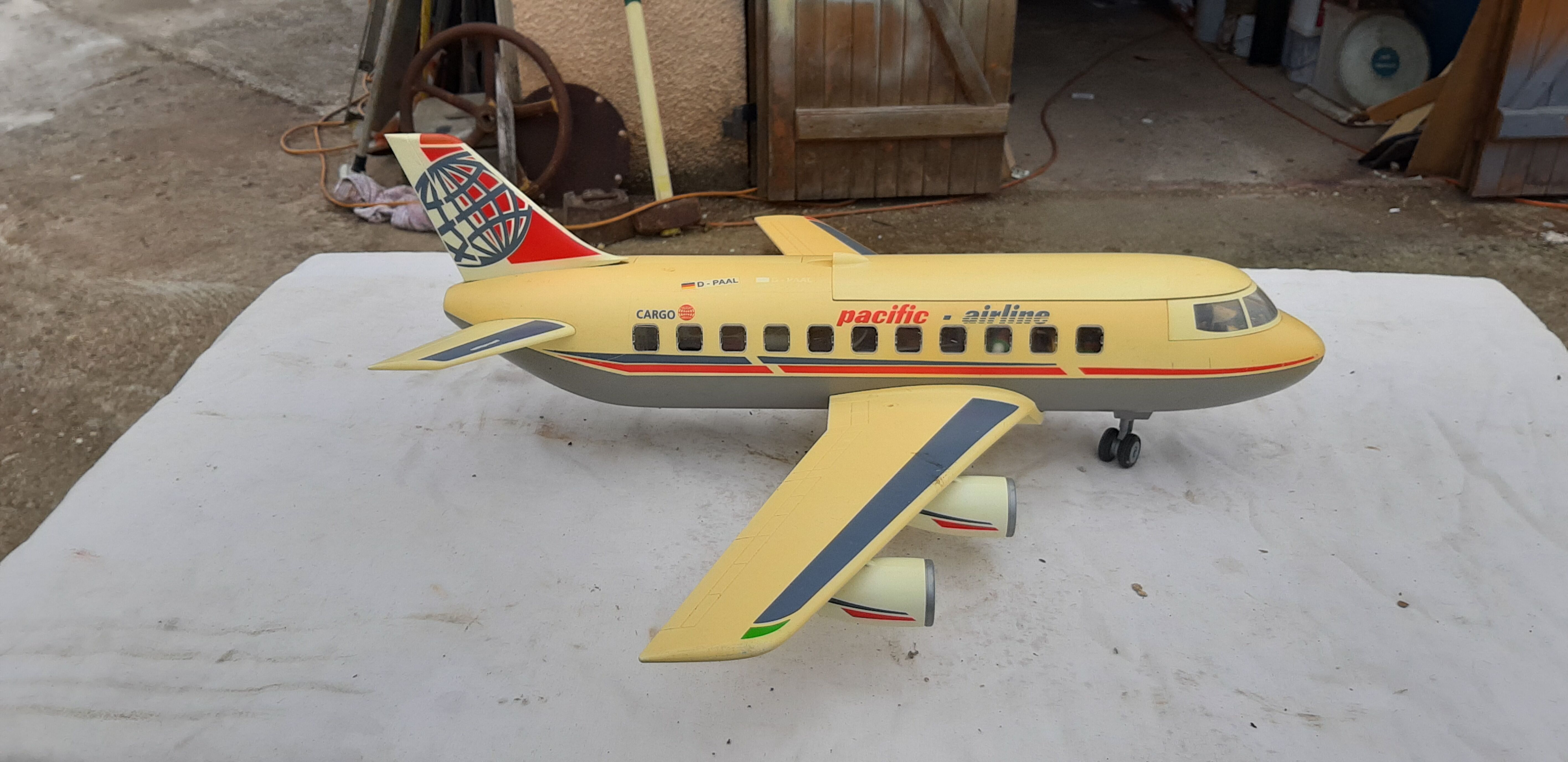 Toy old aircraft Playmobil 2006