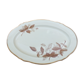 Gien oval foliage decoration dish