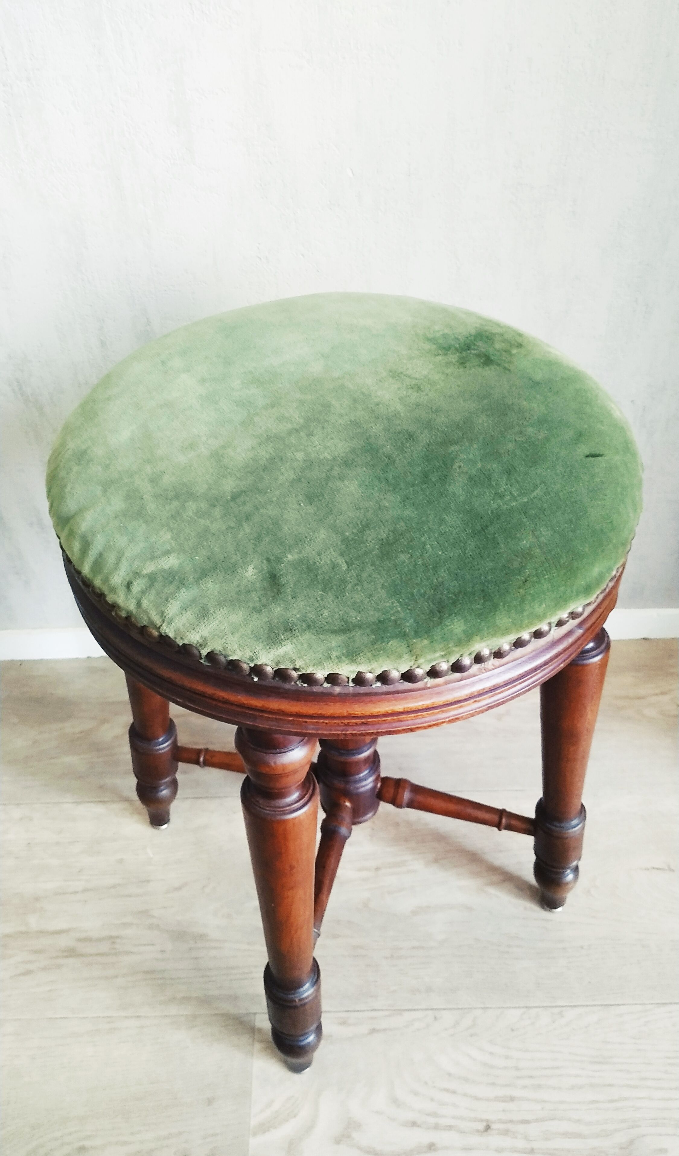 Napoleon III style piano stool