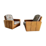 Pair of vintage armchairs