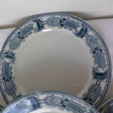 4 vintage dinner plates from CM&C, Massena model 220604