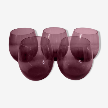 Lot de 5 verres à eau