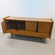 Vintage Scandinavian-style wooden sideboard