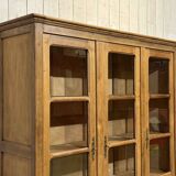 1950s school library in chestnut wood