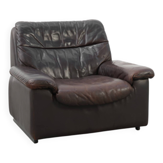 Mid-century De Sede DS‑66 brown leather Relax Chair, Switzerland 1960s