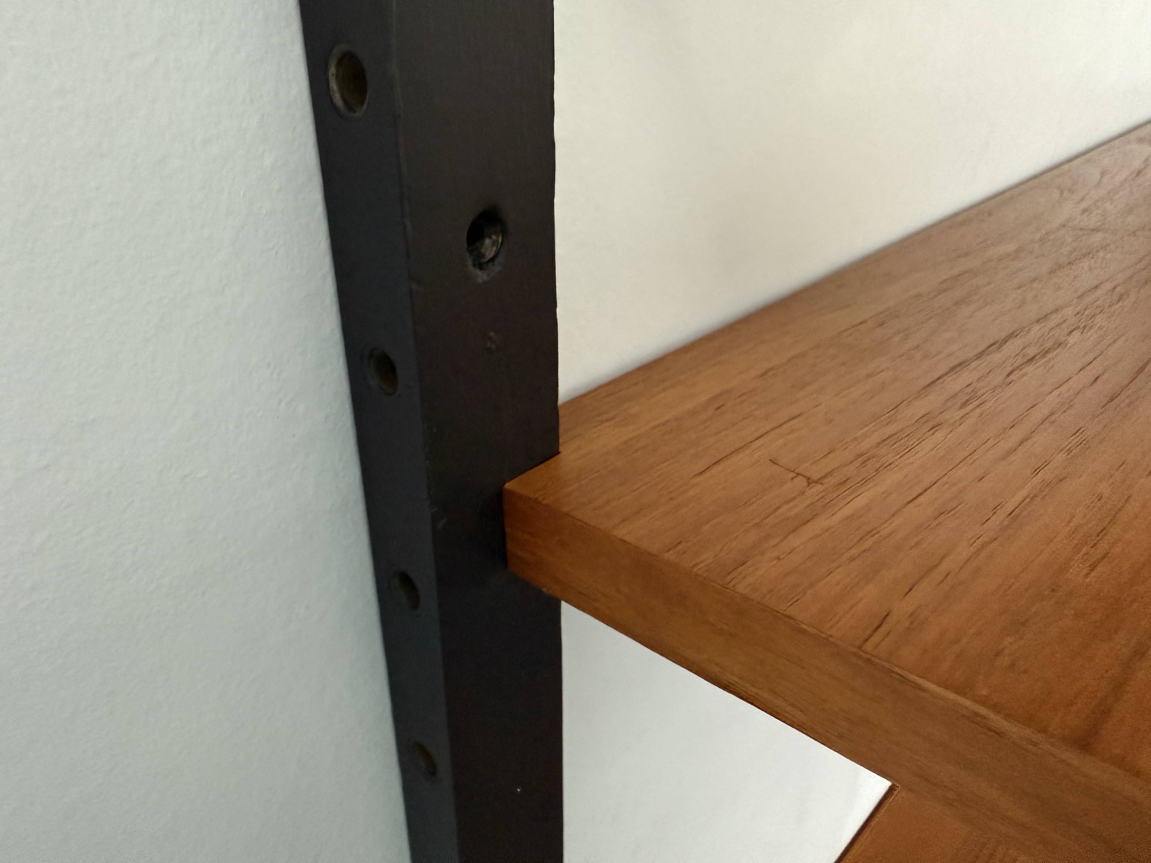 Cadovius Scandinavian wall shelves from the 60s