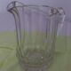 Vintage thick crystal carafe from the 1930s