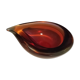 Murano glass drop ashtray