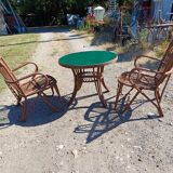 Salon de Jardin en Rotin