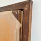 Paire de miroirs muraux en bois doré danois antiques, fin du 19e siècle