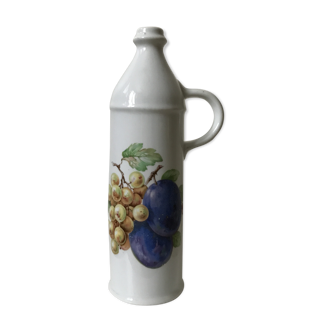 Limoges porcelain liqueur bottle