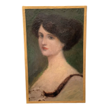 Oil painting portrait
