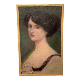 Oil painting portrait