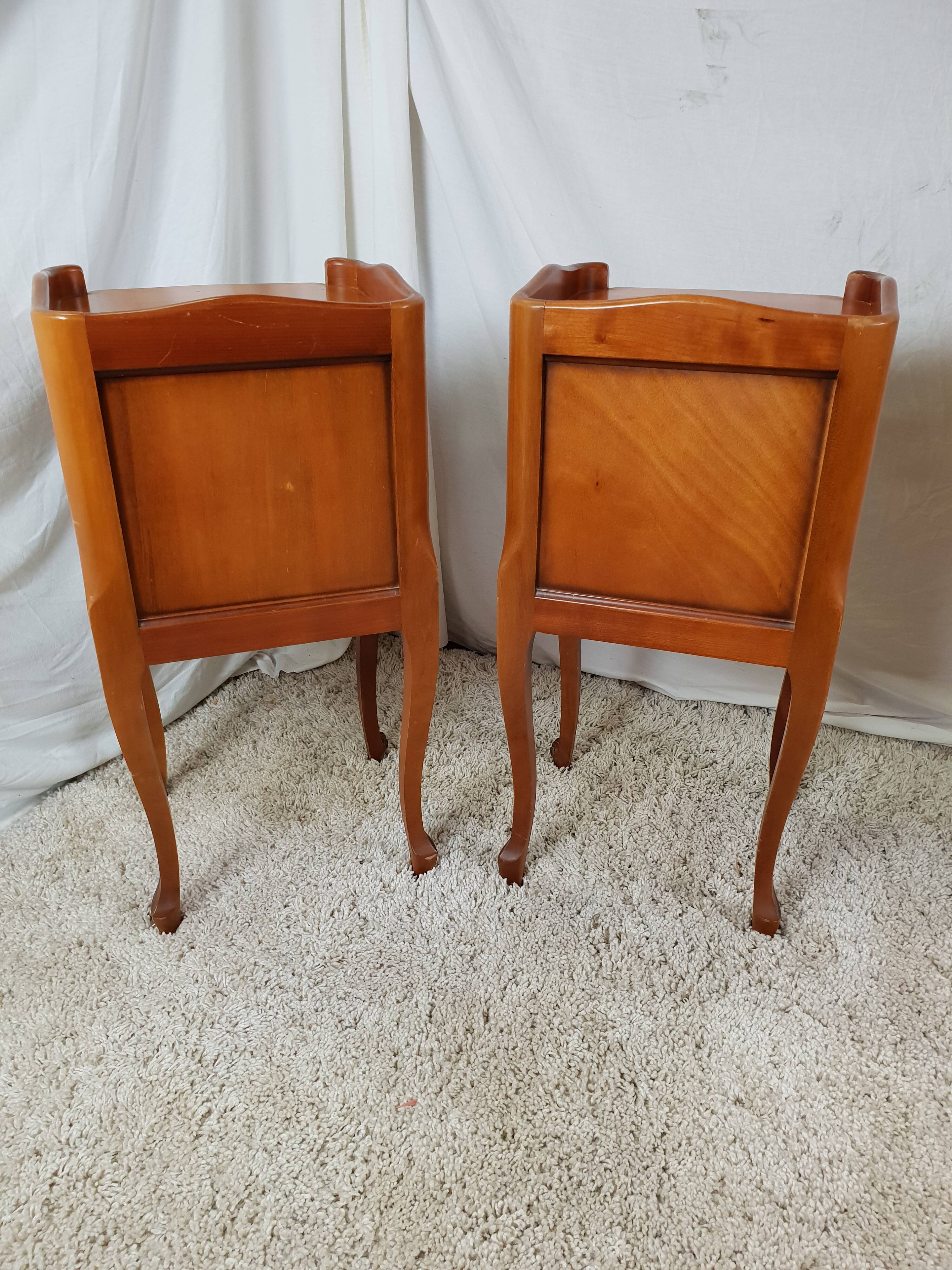 Pair of Louis XV style bedside tables