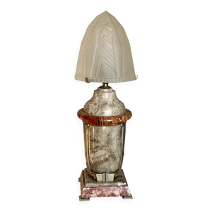 Lampe art Déco marbre