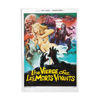 Jess Franco a virgin among the living dead displays original 1973 vintage cinema