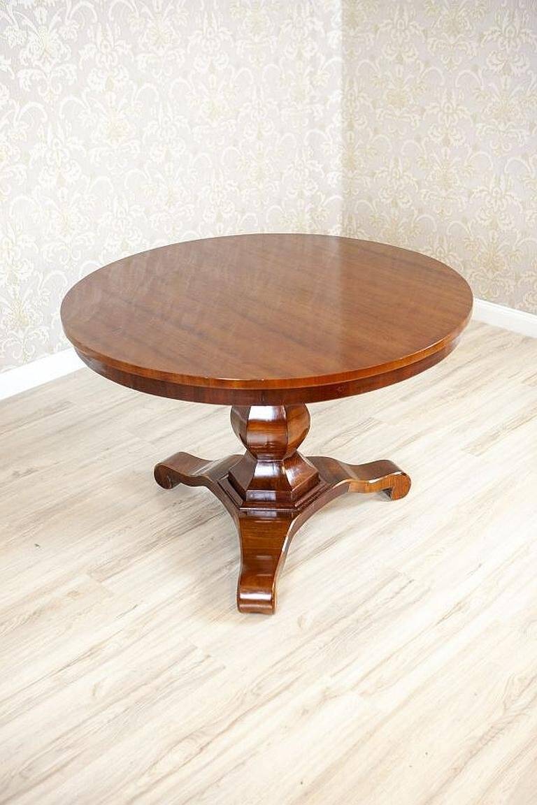 Vintage Mahogany Center Table, 1950s