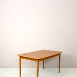 Vintage extendable teak and oak table