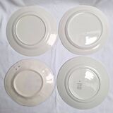 Vintage blue dinner plates