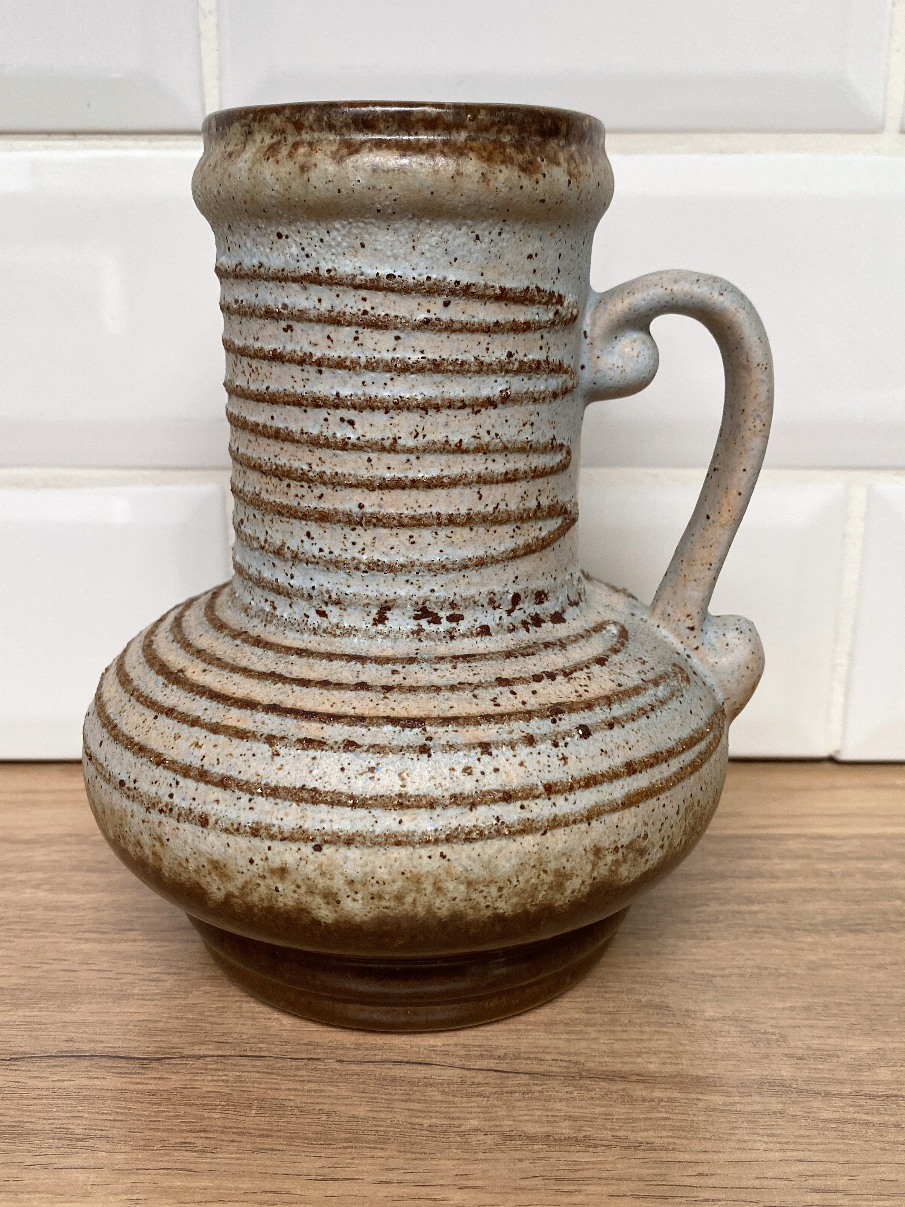 Vintage ceramic vase Strehla Germany