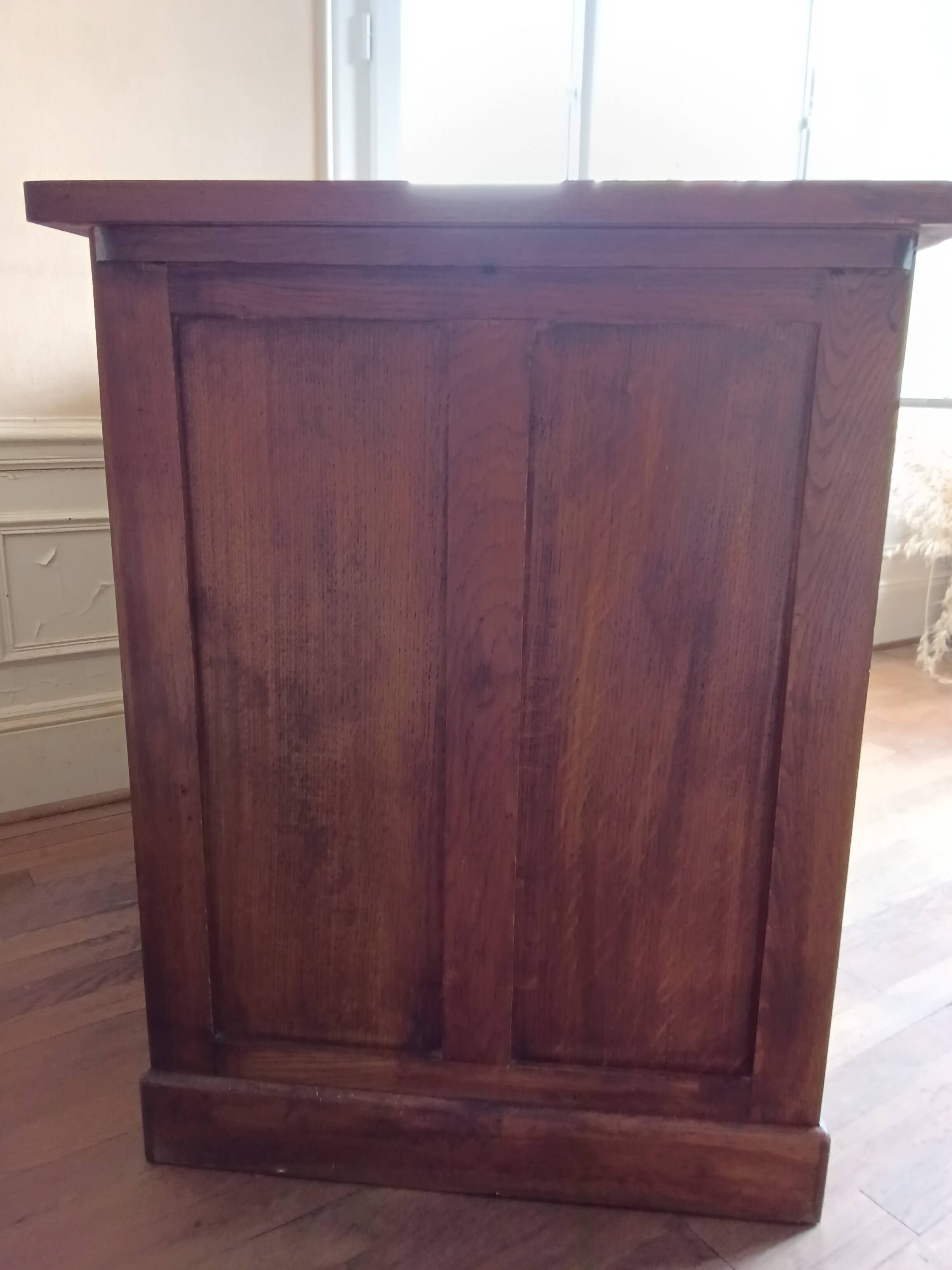 Oak administration desk