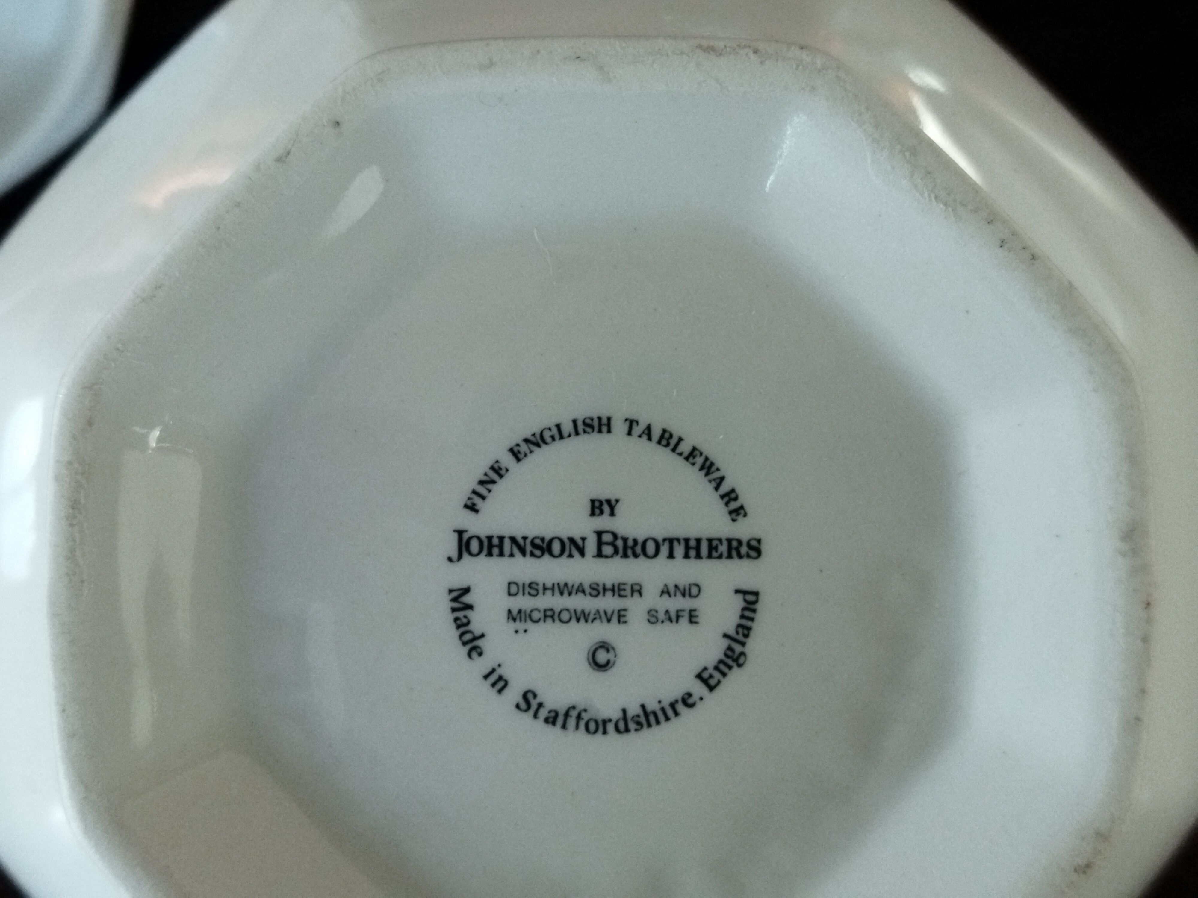 Sucrier anglais Heritage Johnson Brothers