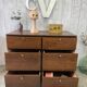 Meuble de mercerie vintage