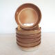 6 hollow plates sandstone Montgolfier