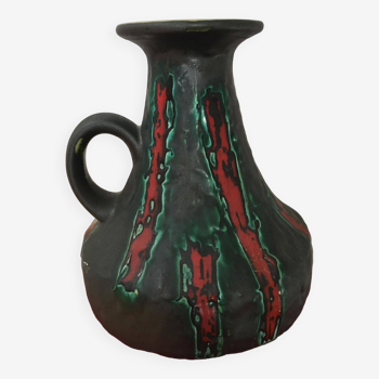 Vase en céramique West Germany, numéroté 2014/25