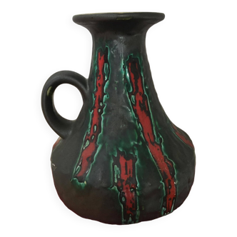 West Germany ceramic vase, numbered 2014/25