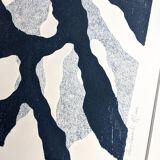 Affiche bleu