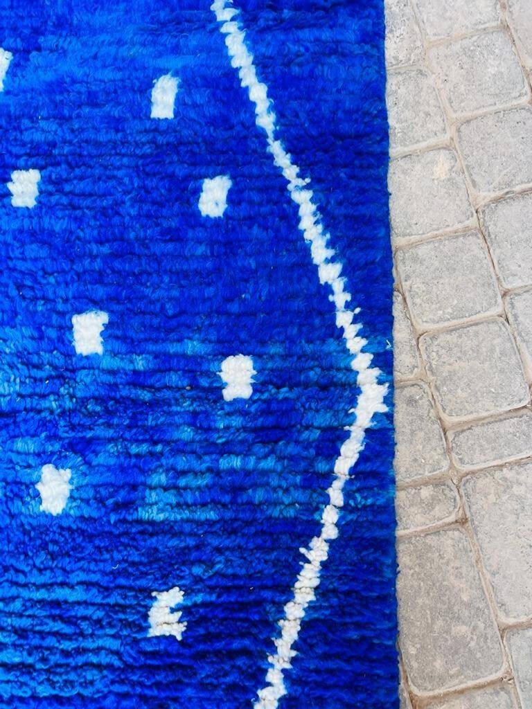 Traditional handmade Moroccan rug 3x2 m