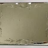 Mirror beveled and serious vintage 30 X 24cm